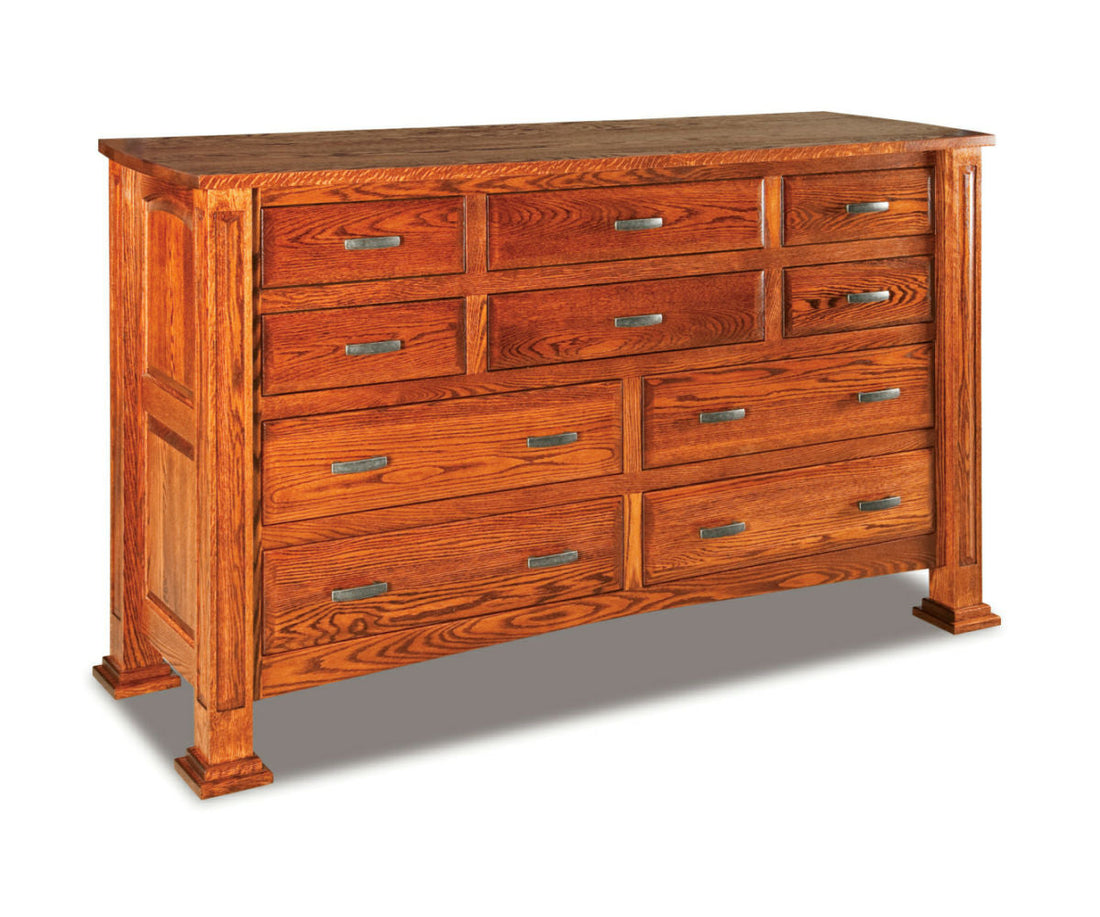 Lexington 10 Drawer Dresser – 70"W