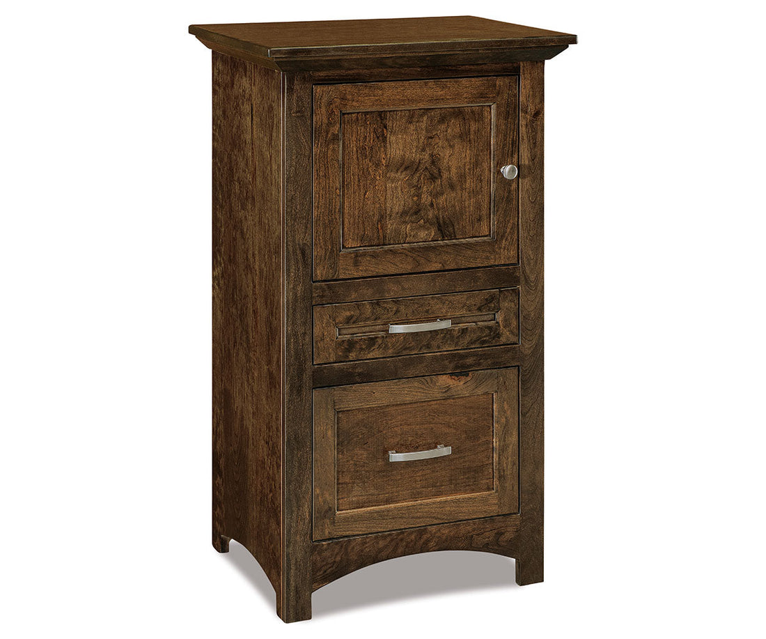 Lincoln C-Pap Nightstand; 2 drawer, 1 door – 23¾"W