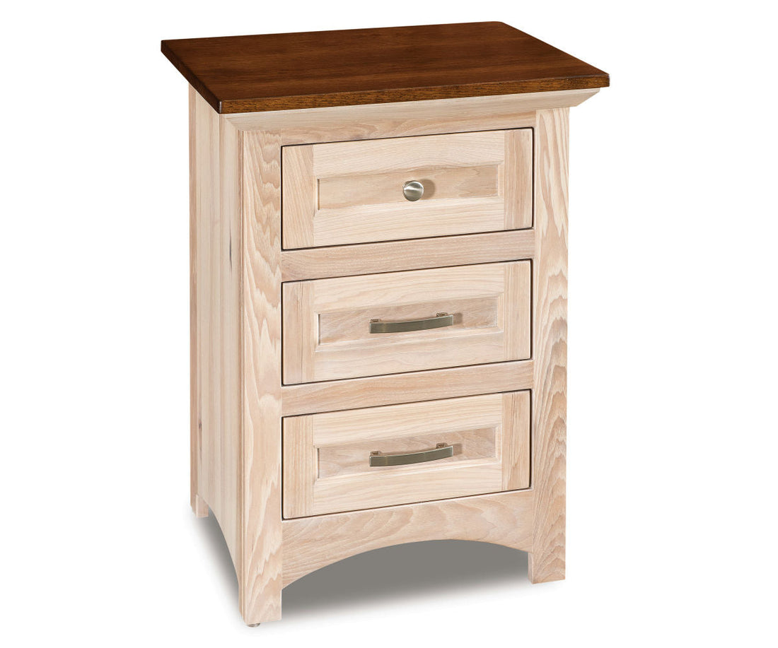 Lincoln 3 Drawer Nightstand – 21¾"W
