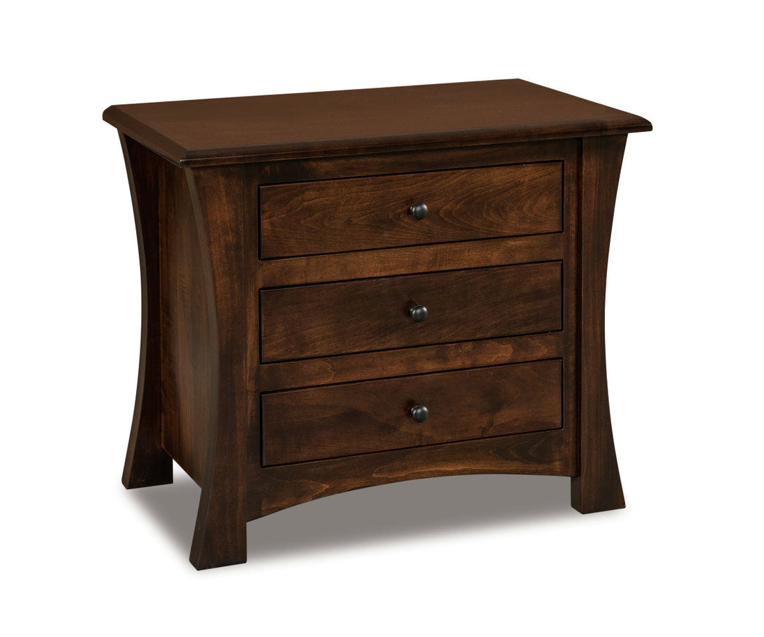 Matison 3 Drawer Nightstand – 29"W x 25"H