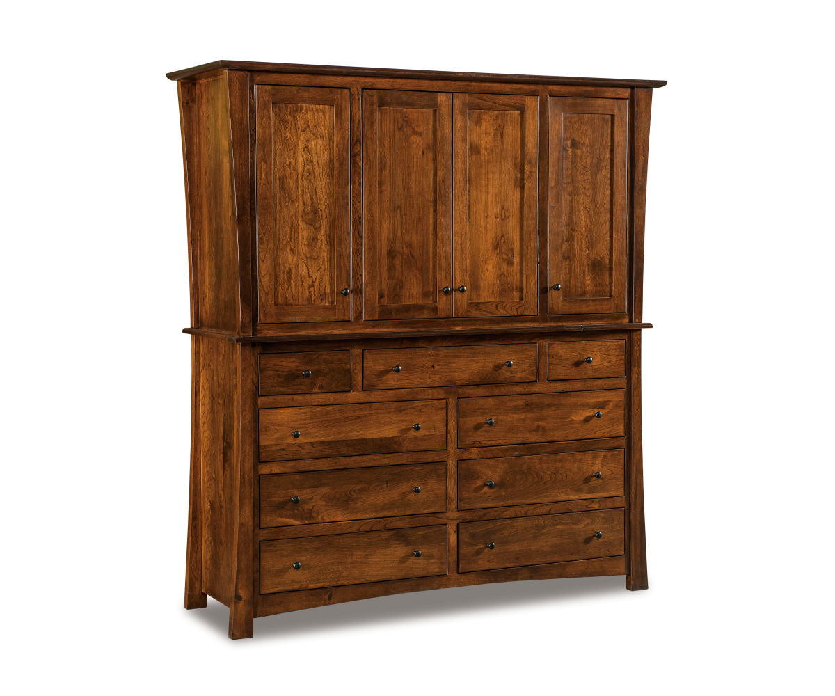 Matison 2pc. Mule Chest; 9 drawer, 4 door – 69½"W