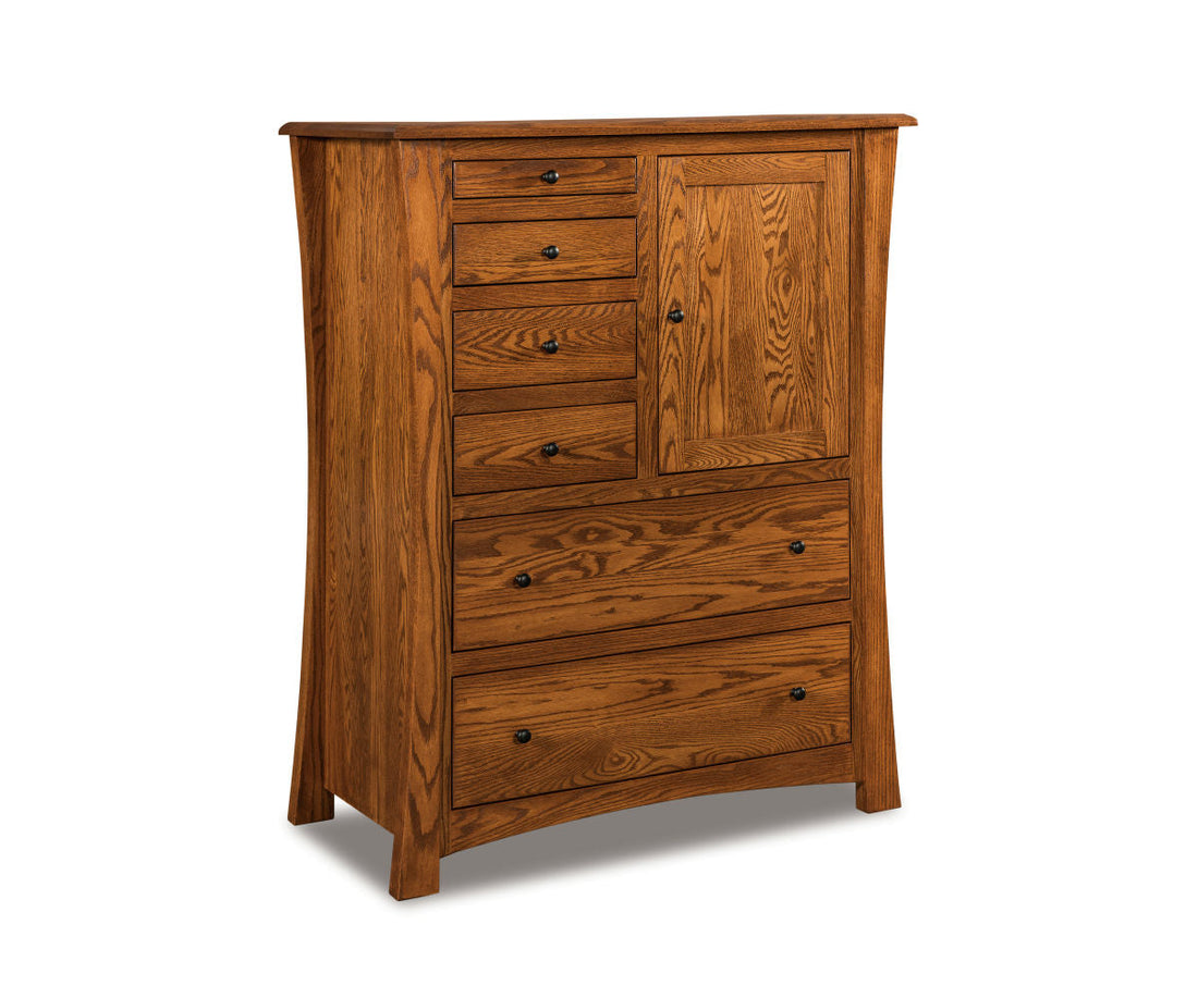 Matison Gentleman's Chest; 6 drawer, 1 door – 42½"W