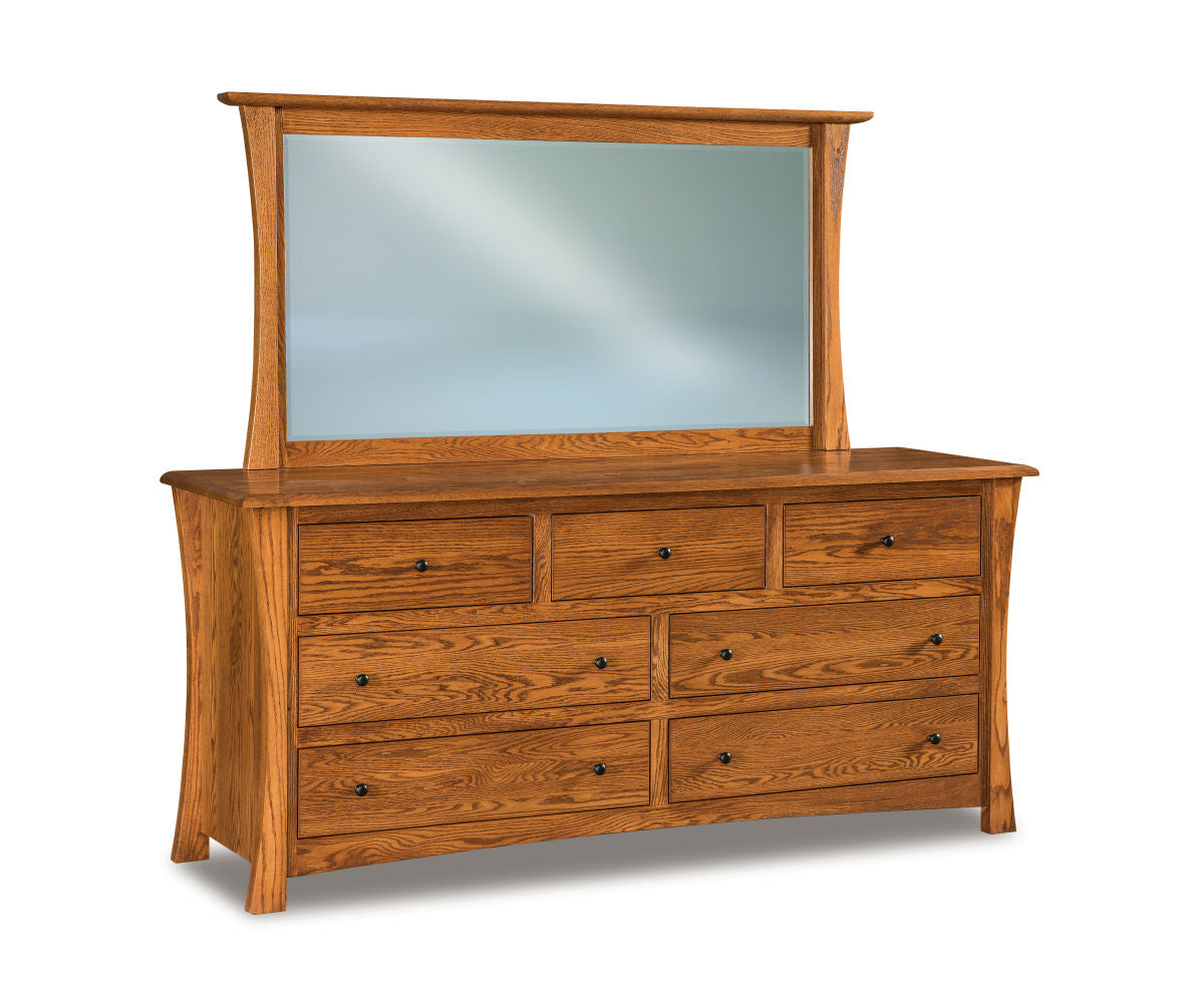 Matison 7 Drawer Dresser with Beveled Mirror – 74½"W