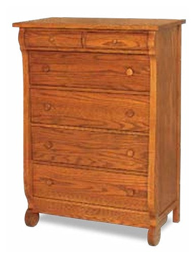 Old Classic Sleigh 3 Drawer Media Chest – 41¼"W