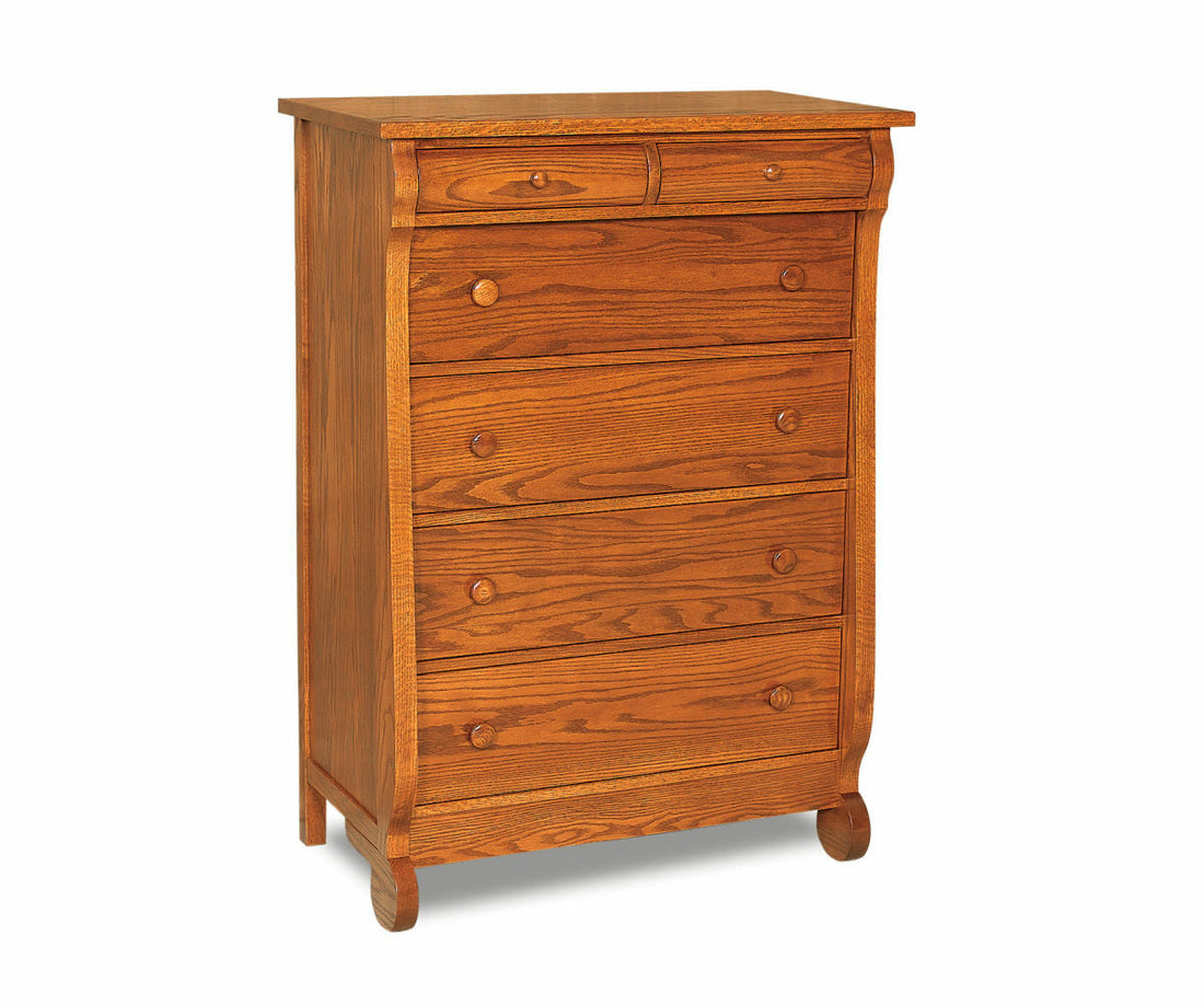 Old Classic Sleigh 6 Drawer Chest – 37¾"W