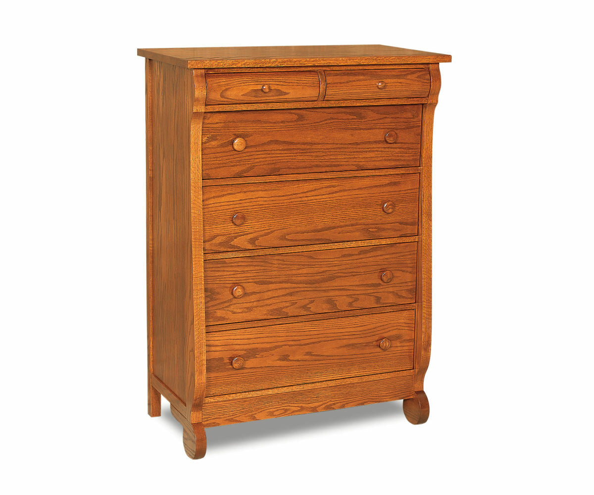 Old Classic Sleigh 6 Drawer Chest – 37¾"W