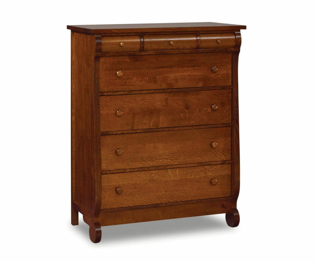 Old Classic Sleigh 7 Drawer Chest – 41¼"W