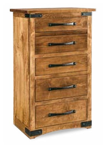 Orewood Gentleman's Chest; 6 drawer, 1 door – 40"W