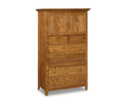 Shaker Armoire; 6 drawers, 2 doors – 41"W