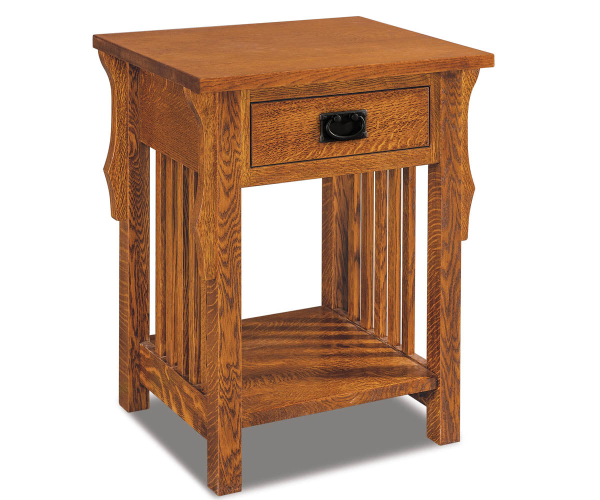 Stick Mission 1 Drawer Open Nightstand – 23½"W