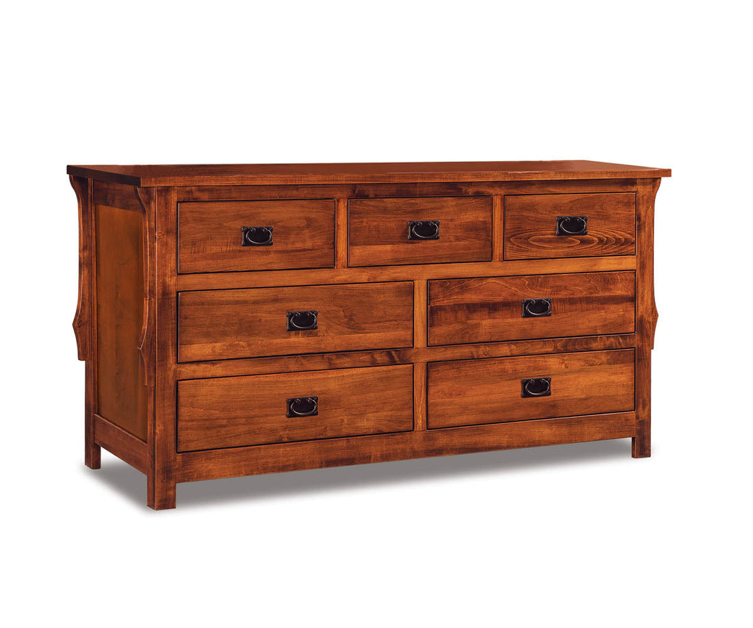 Stick Mission 7 Drawer Dresser – 60"W