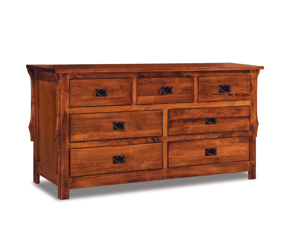 Stick Mission 7 Drawer Dresser – 60"W