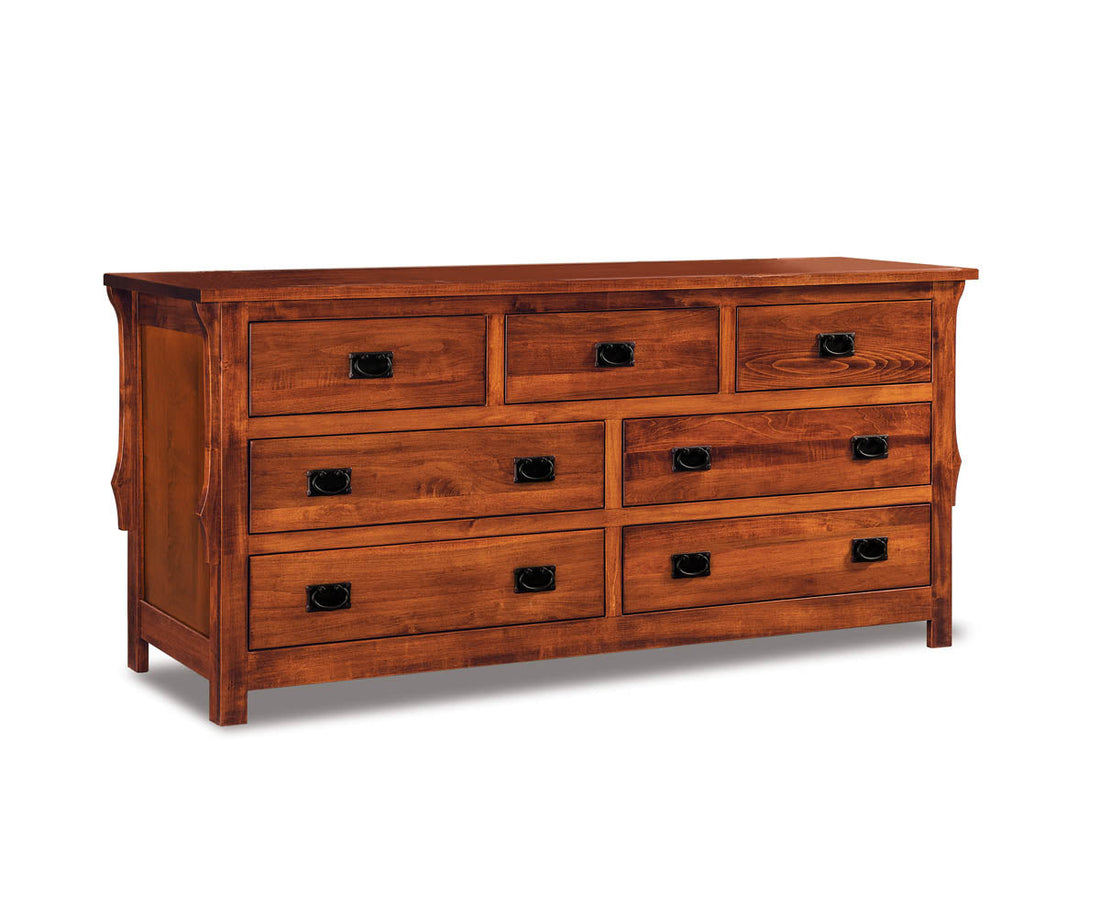 Stick Mission 7 Drawer Dresser – 73"W