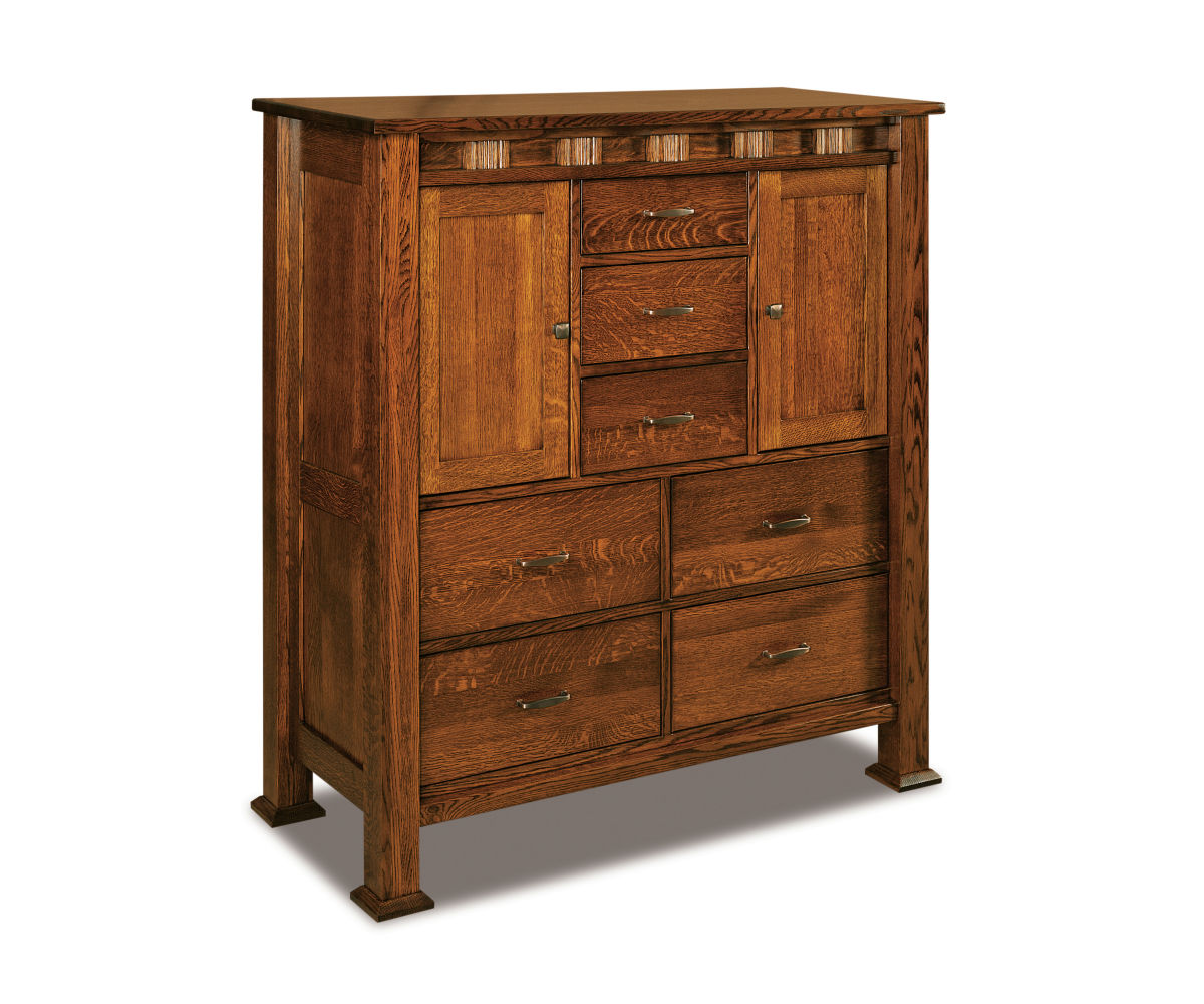 Sequoyah His & Hers Chest; 7 drawer, 2 door – 51½"W