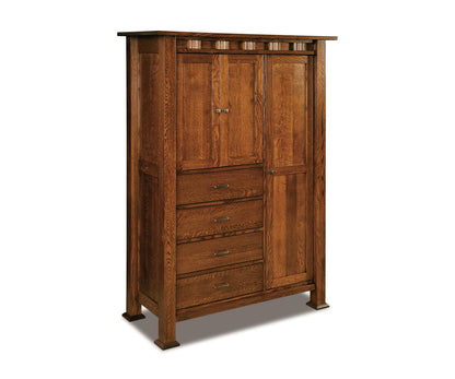 Sequoyah Chifferobe; 4 drawer, 3 door – 53½"W