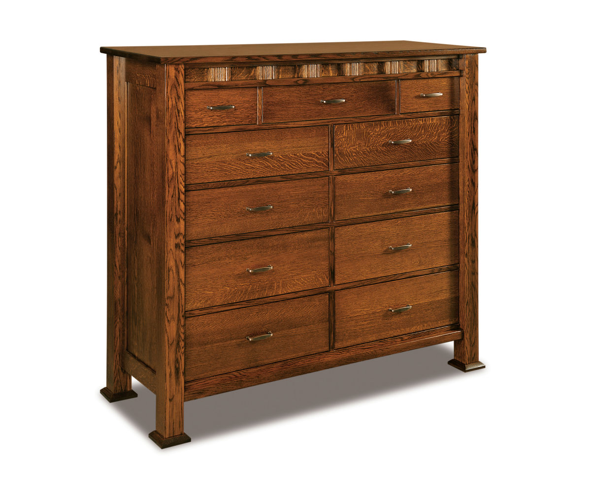 Sequoyah 11 Drawer Double Chest – 60½"W