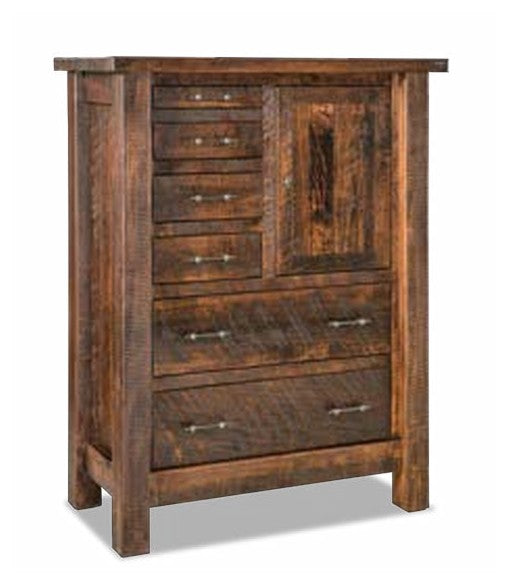 Vandella Gentleman's Chest; 6 drawer, 1 door – 45"W
