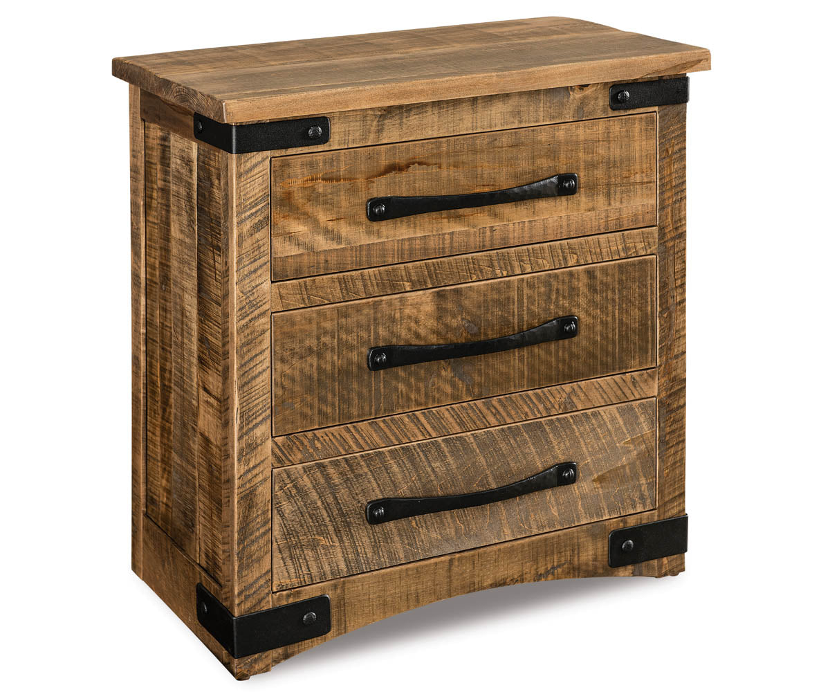 Orewood 3 Drawer Nightstand – 30"W