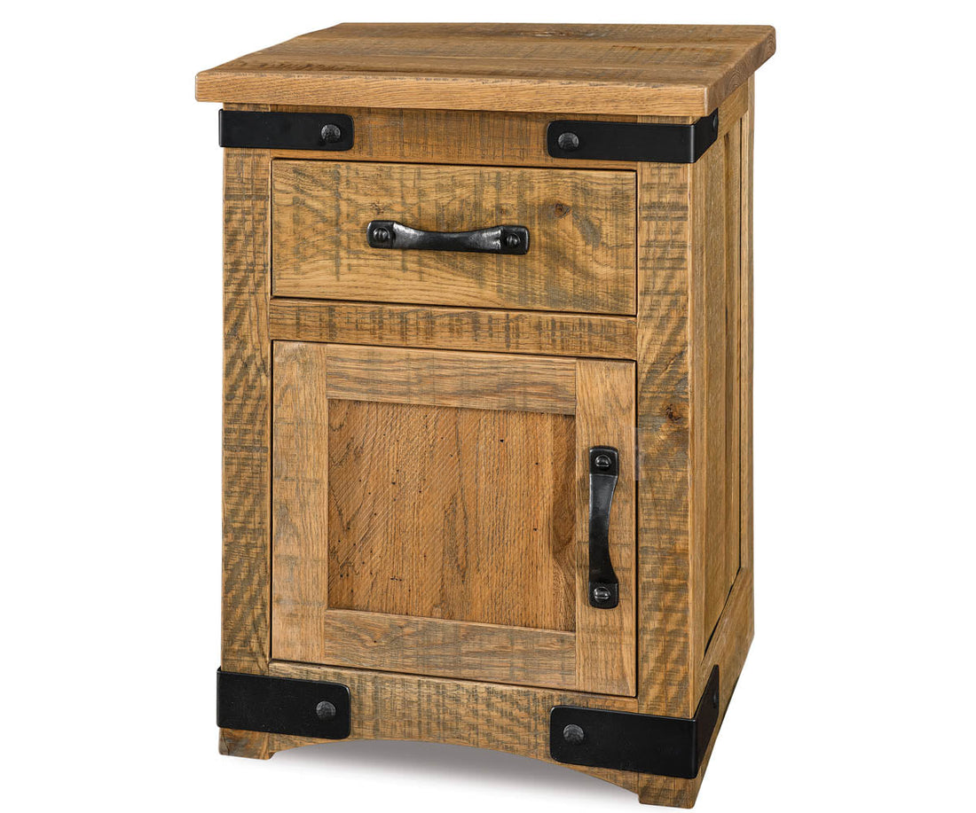 Orewood 1 Drawer, 1 Door Nightstand – 20"W