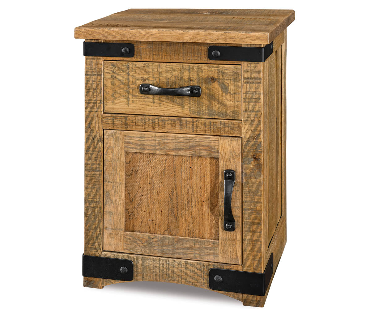 Orewood 1 Drawer, 1 Door Nightstand – 20"W