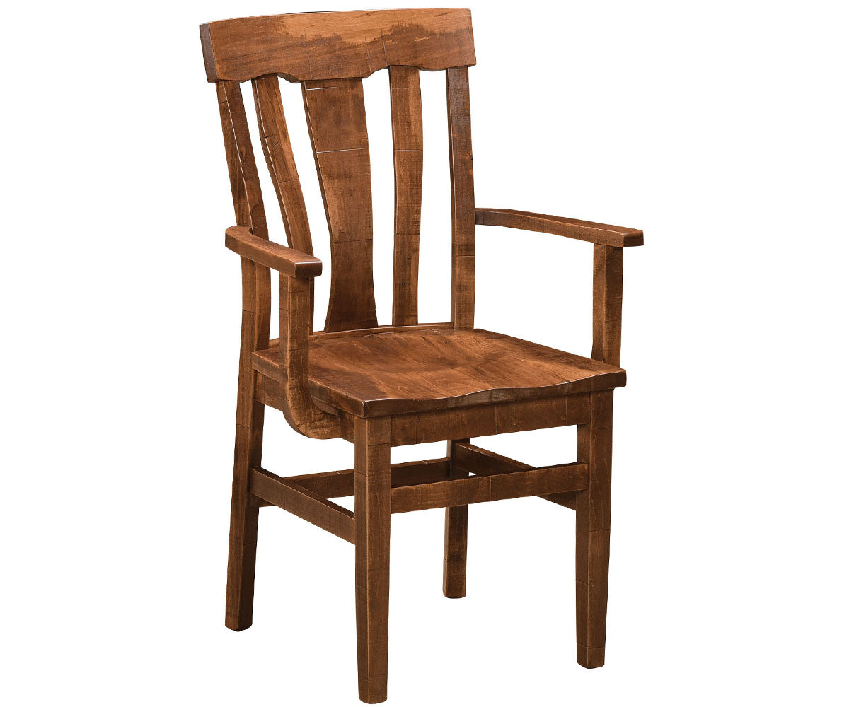 Jamestown Saw-Marked Arm Chair