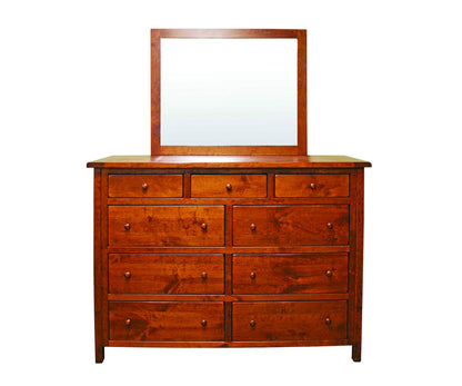 Kingston High Dresser with Beveled Mirror