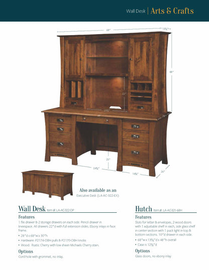 Arts & Crafts Bookcase