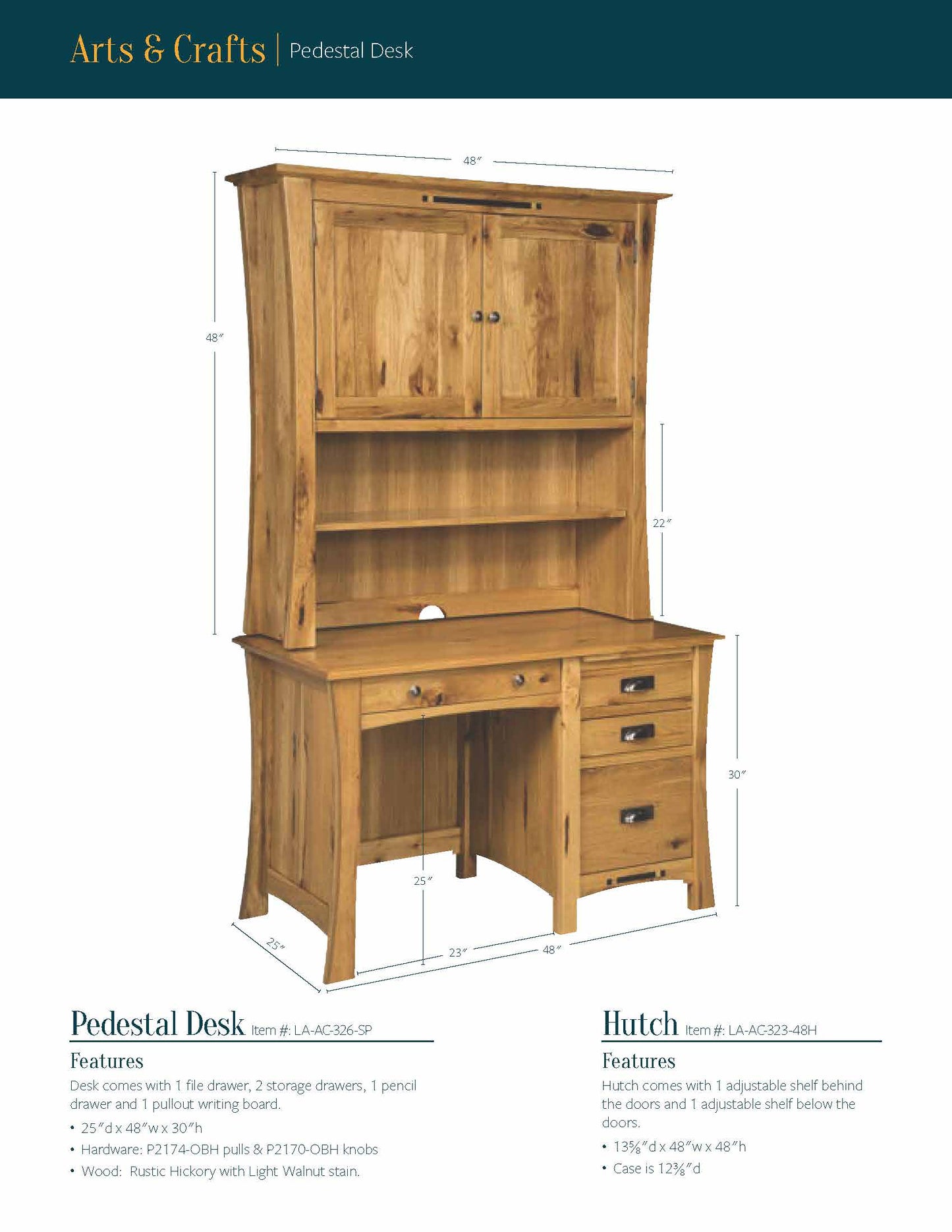 Arts & Crafts Bookcase