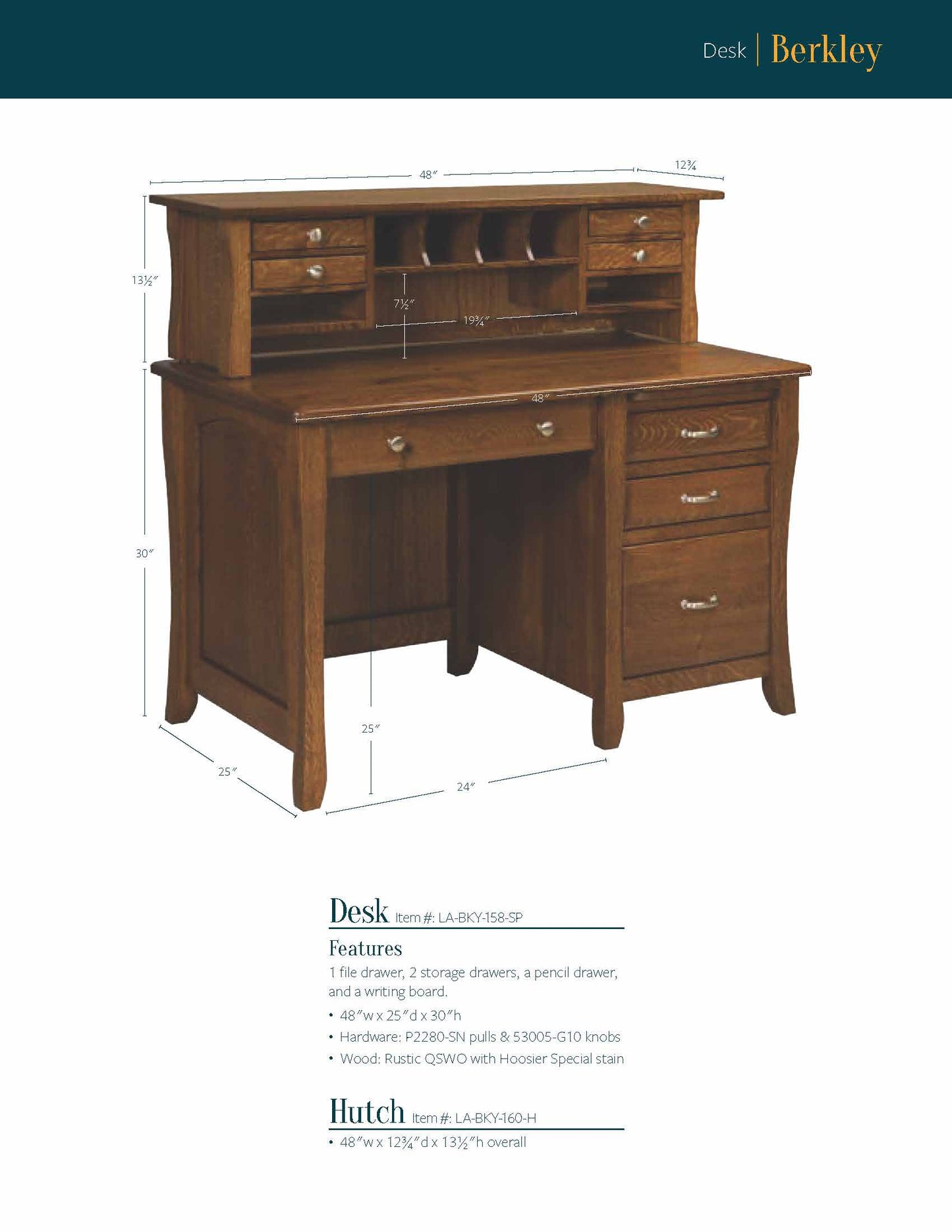 Berkley Writing Desk