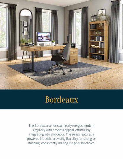 Bordeaux Leg Desk