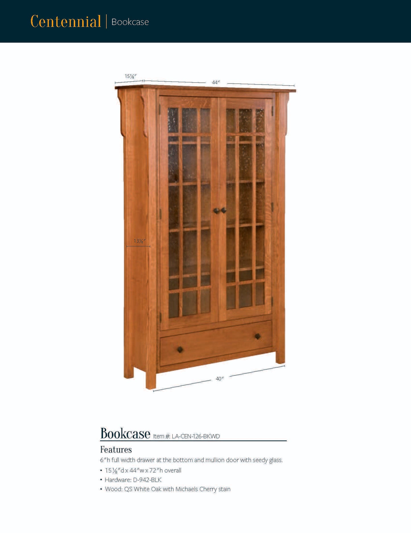 Centennial L Desk With Hutch