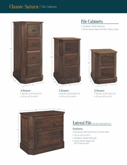 Classic Saturn Bookcase
