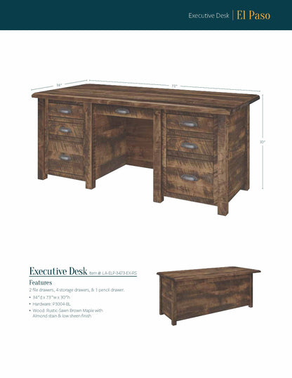 El Paso Executive Desk