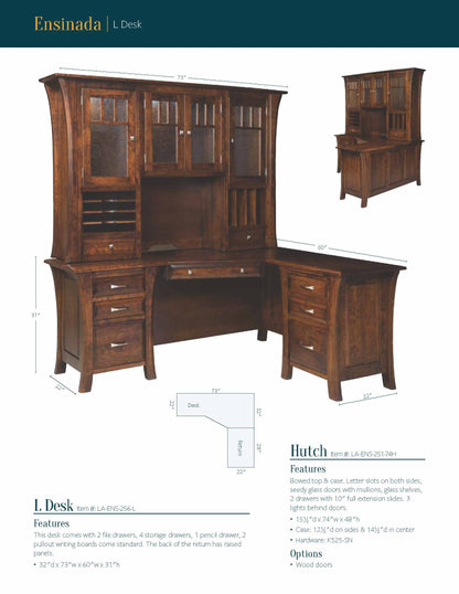 Ensinada Bookcase 5 Shelf Bookcase