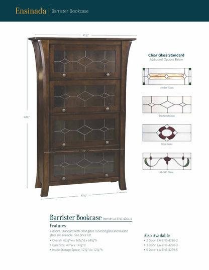 Ensinada Bookcase 5 Shelf Bookcase