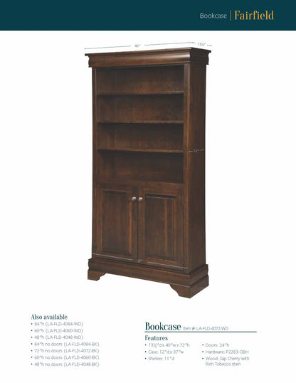 Fairfield Bookcase
