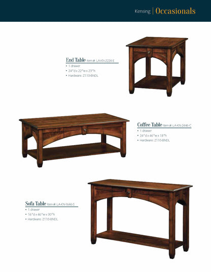 Kensing 2 Drawer Media Console