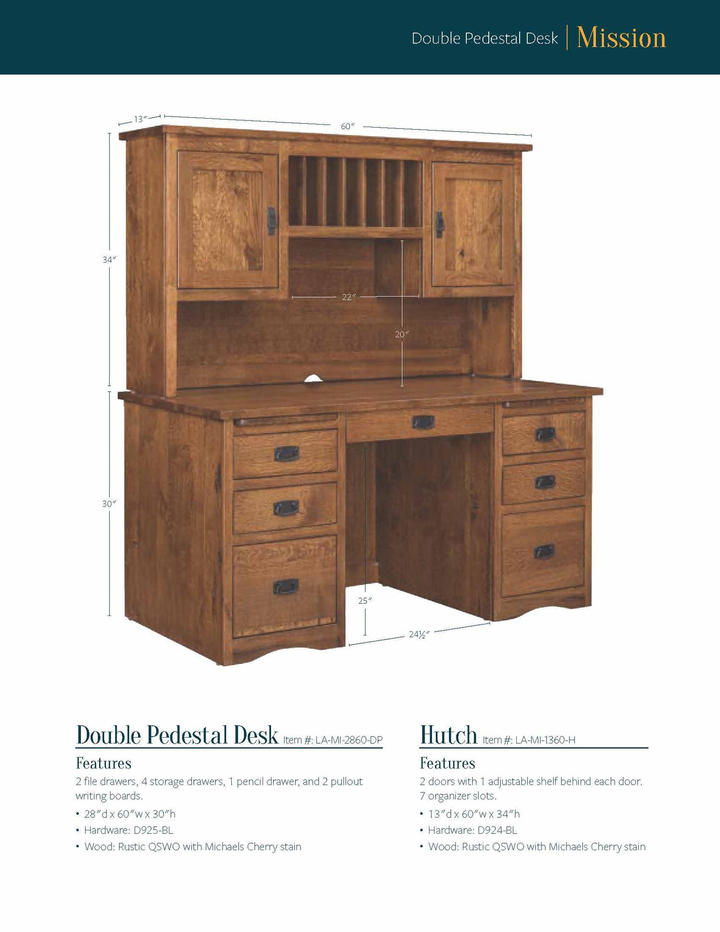 Mission Single Bookcase
