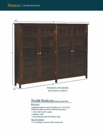 Mission Single Bookcase