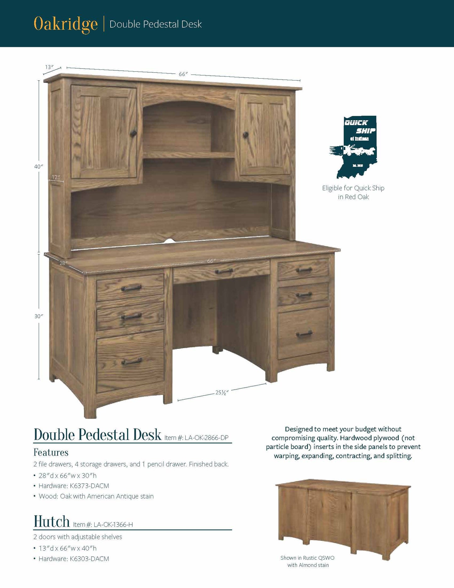 Oakridge Lateral File Cabinet