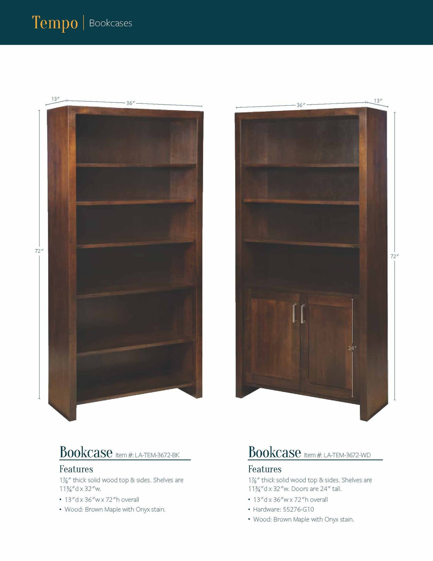 Tempo Bookcase