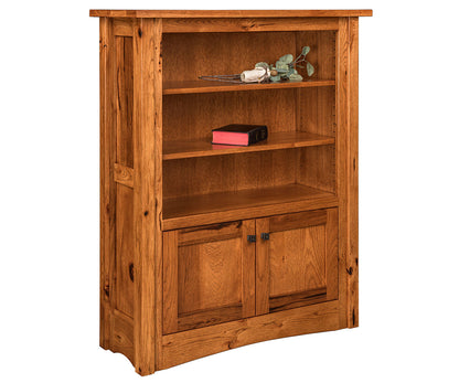 Aspen 37" Bookcase With Bottom Doors