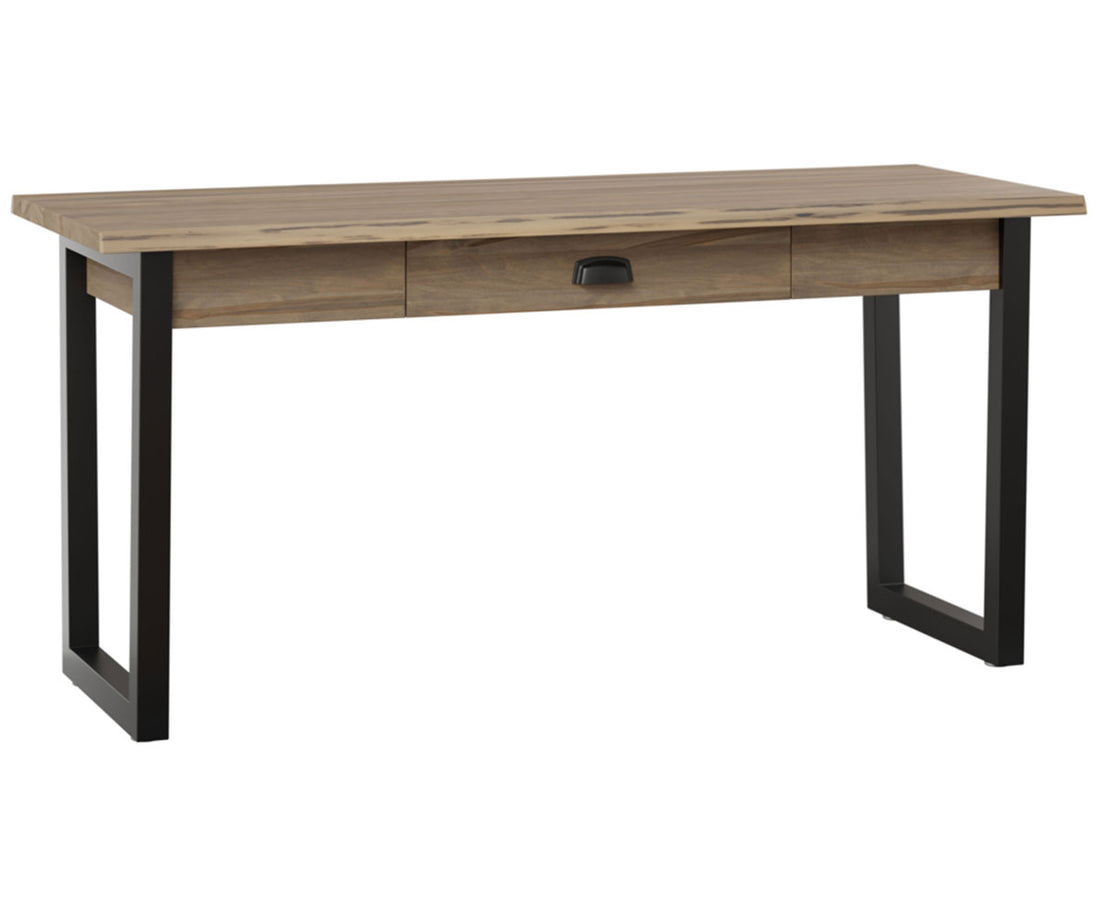 Adona 66" Open Desk with Drawer