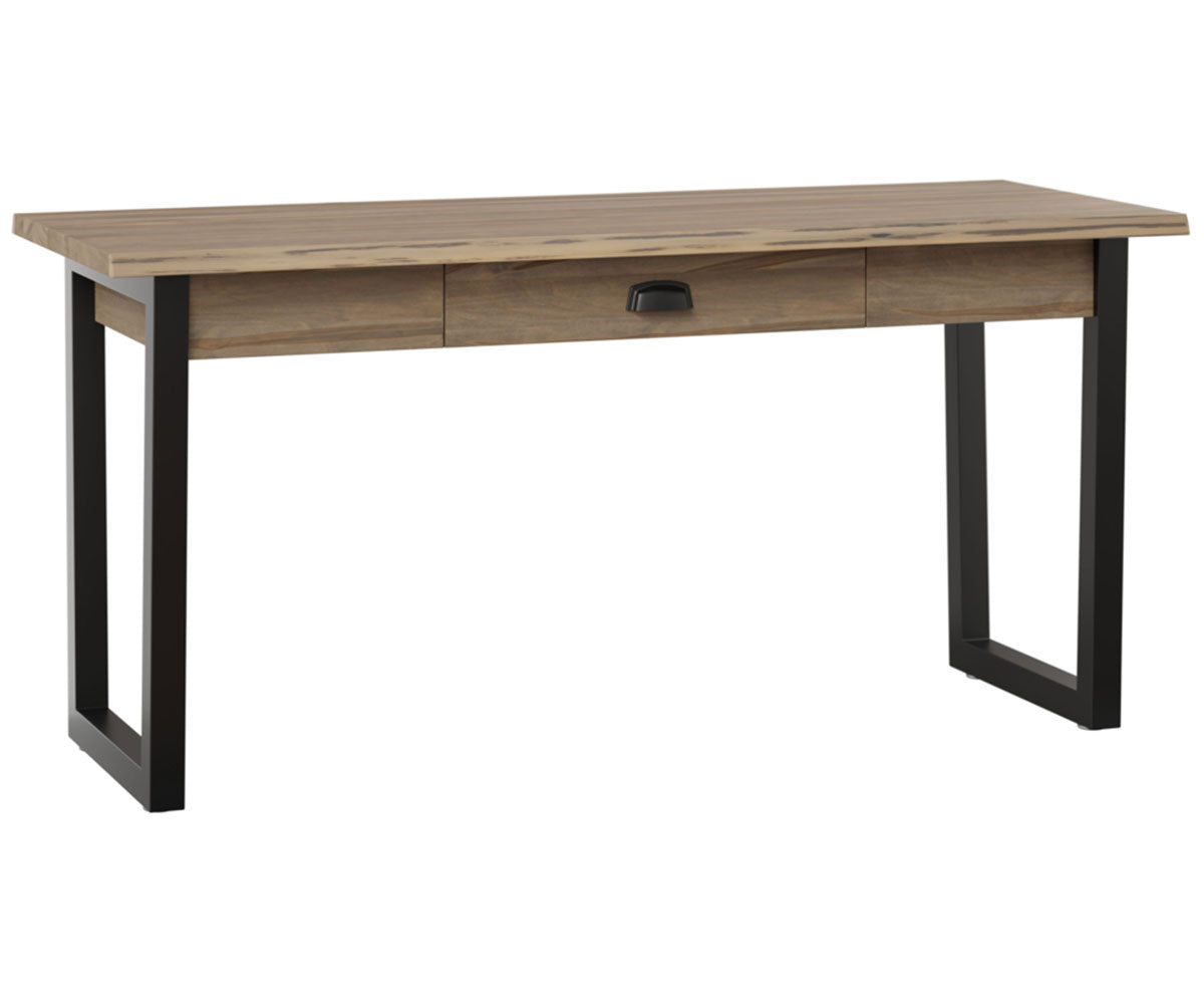 Adona 66" Open Desk with Drawer