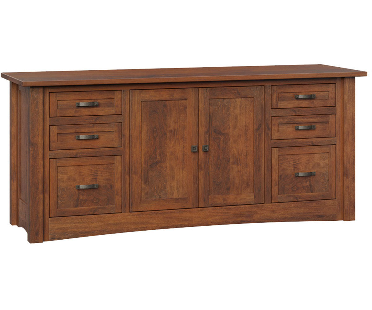 Aspen 6 Drawer Credenza