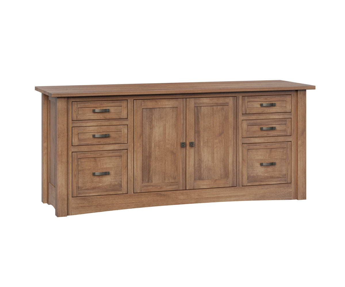 Aspen 6 Drawer Credenza