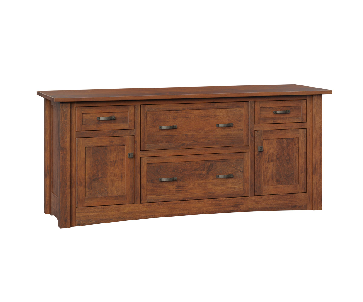 Aspen 4 Drawer Credenza