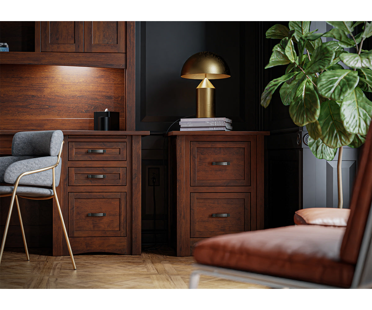 Aspen 3 Drawer File Cabinet