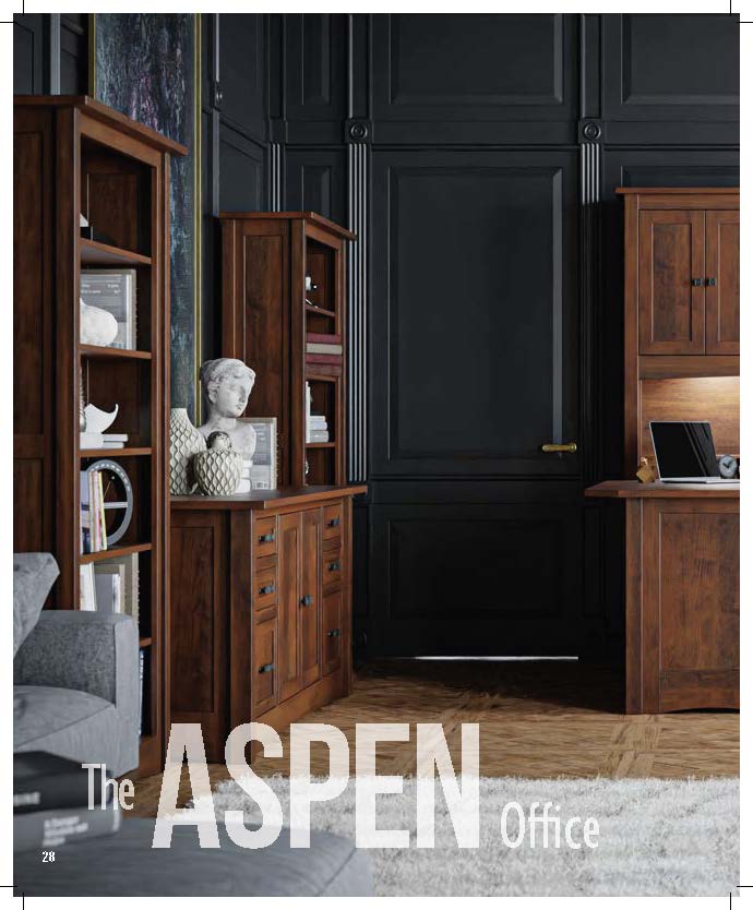 Aspen 3 Drawer File Cabinet