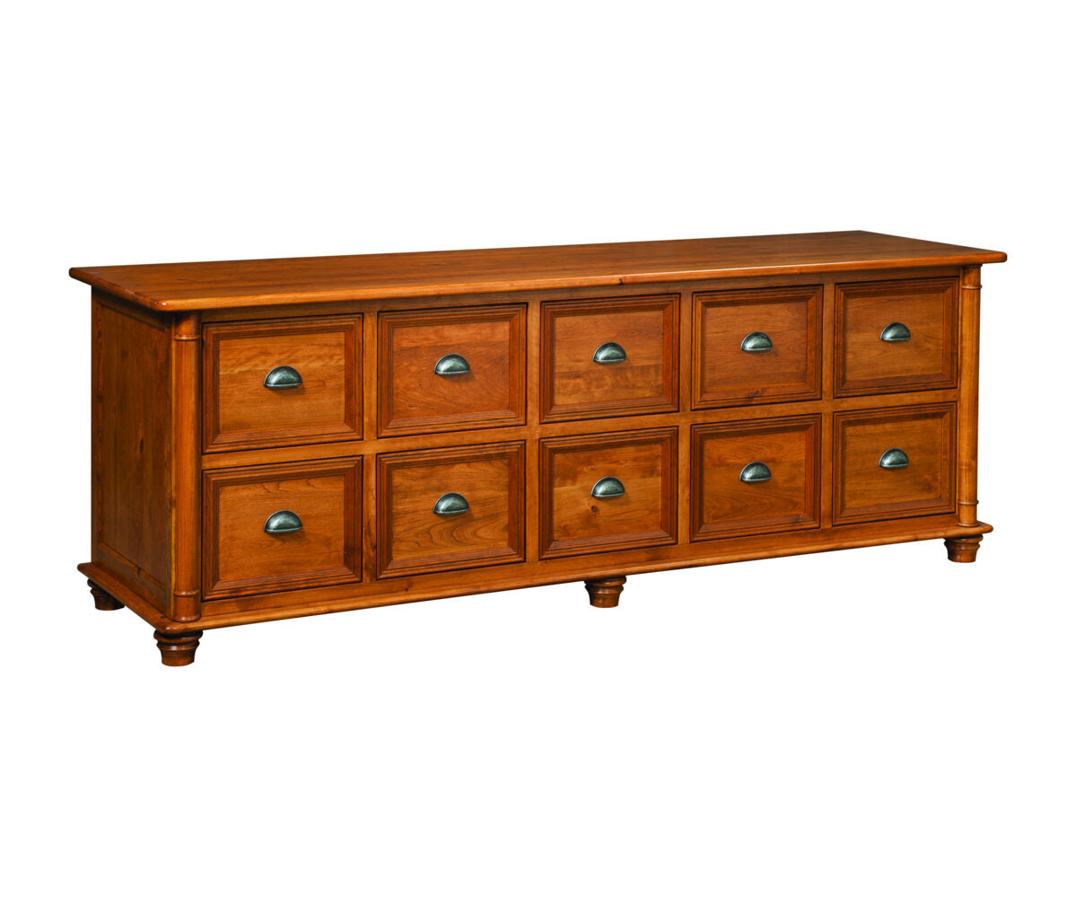 Belmont 10 Drawer  Credenza